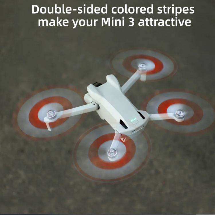 For DJI Mini 3 Drone 8pcs /Set 6030F Propeller Blades Low Noise Wings With Screwdrivers, Color: T...