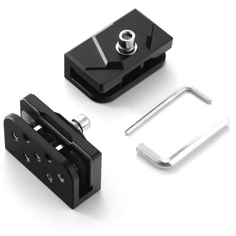 1pair For Trucks SUVs Car Adjustable Aluminum Pillar Cover LED Work Light Pod Mounting Bracket Kit