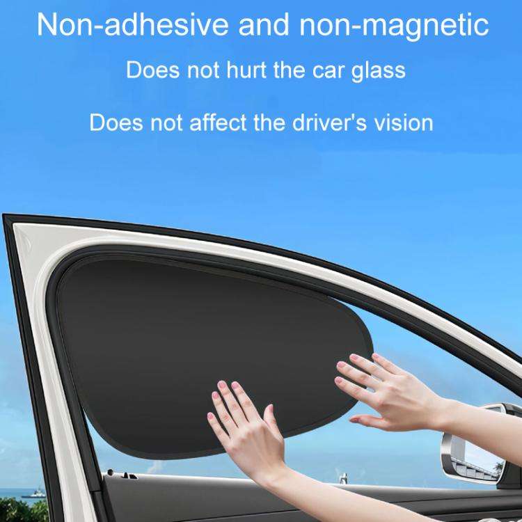 Car Summer Sun Protection And Heat Insulation Sunshade Electrostatic Attraction Side Window Visor...