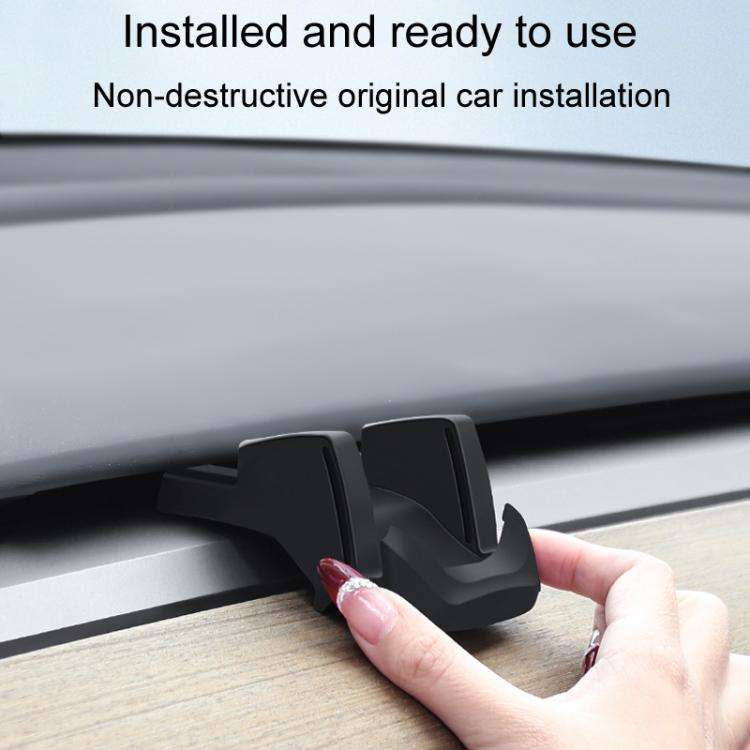 For Tesla New Model Y / 3 Car Dashboard Silicone Cell Phone Navigation Mount