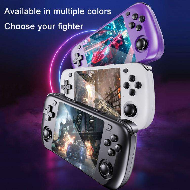 H36S 3.5 Inch IPS HD Screen Retro PSP Game Console Linux System GBA Handheld Video Game Console, ...