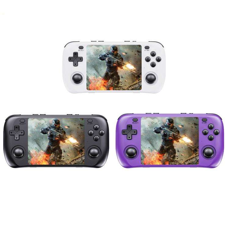 H36S 3.5 Inch IPS HD Screen Retro PSP Game Console Linux System GBA Handheld Video Game Console, ...