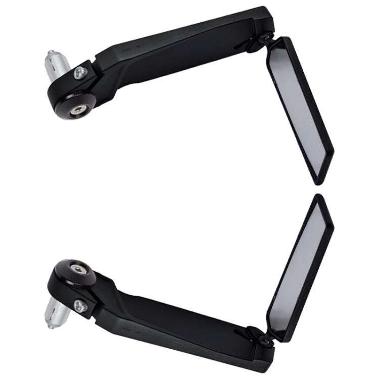 FGJ-039 360-degree Rotating Flip Grip Cover Reflector Reversing Mirror(Black)