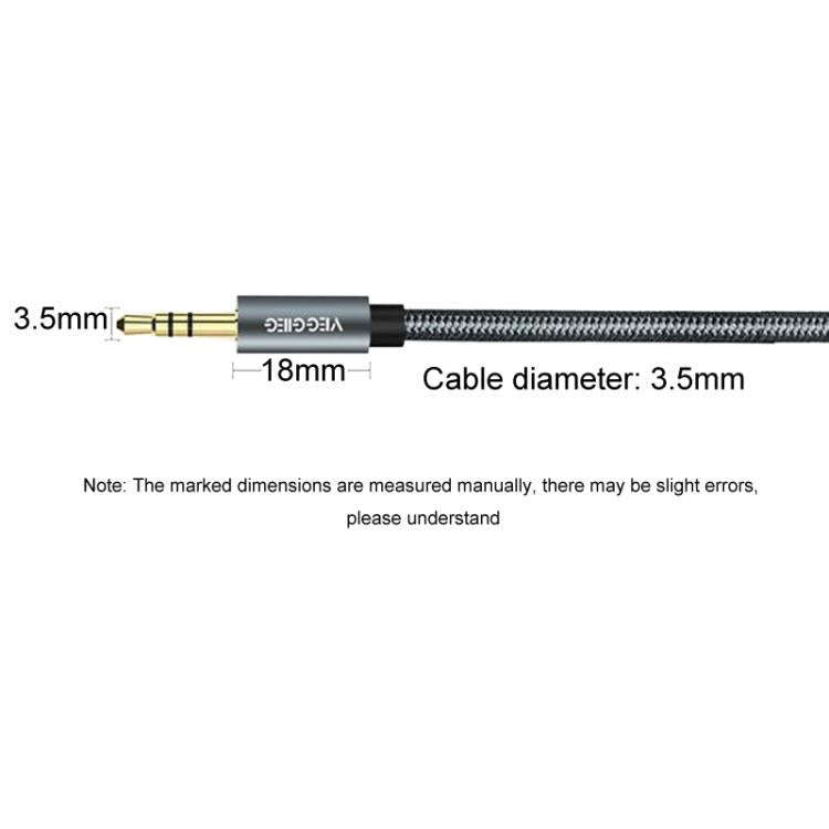 VegGieg Aux Car Audio Cable 3.5mm Male To Male Connection Cable For Phone Computer Stereo Amplifi...