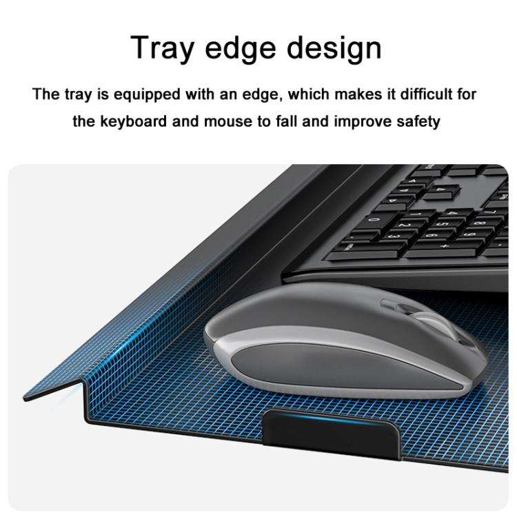 Monitor Bracket Industrial Equipment Cabinet Wall Mount All-In-One Stand Mouse Keyboard Bracket, ...