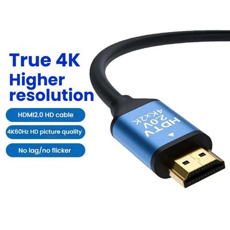 VegGieg V2.0 4K60Hz TV Set-Top Box Computer Monitor Projection HDMI Video Connection Cable, Size:...