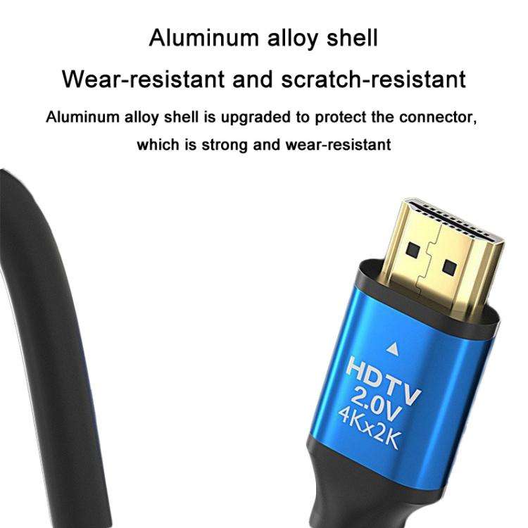 VegGieg V2.0 4K60Hz TV Set-Top Box Computer Monitor Projection HDMI Video Connection Cable, Size:...