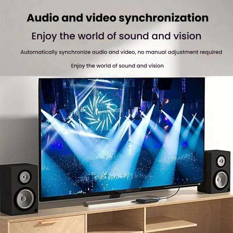 VegGieg V2.0 4K60Hz TV Set-Top Box Computer Monitor Projection HDMI Video Connection Cable, Size:...