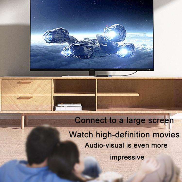 VegGieg V2.0 4K60Hz TV Set-Top Box Computer Monitor Projection HDMI Video Connection Cable, Size:...