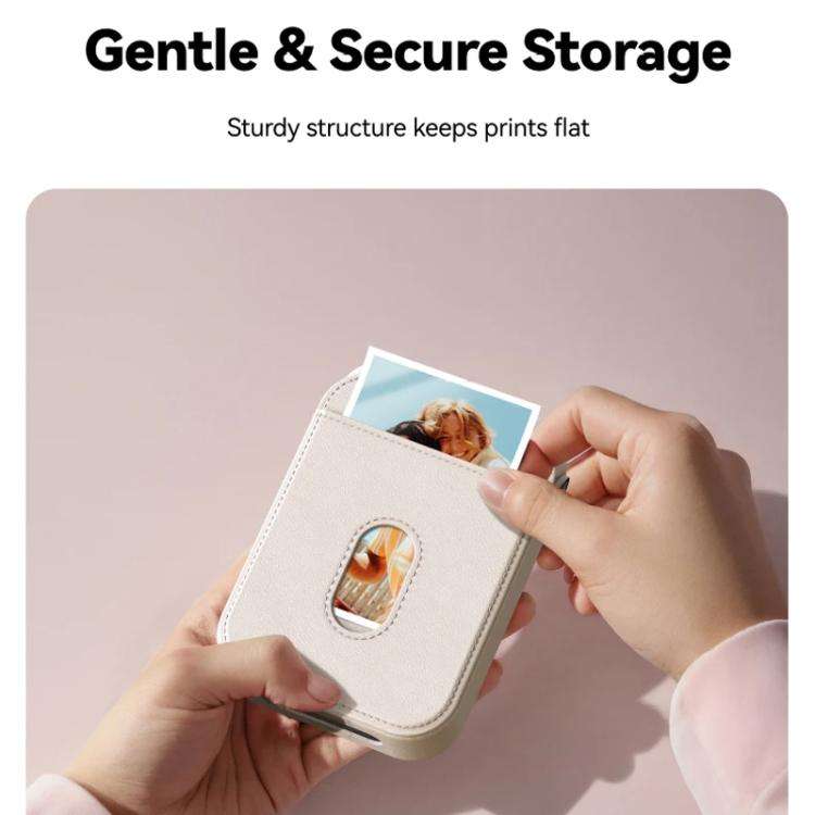 TELESIN Portable Instant Photo Printer With Magnetic Bag & Self-Adhesive Photo Paper For Travel &...