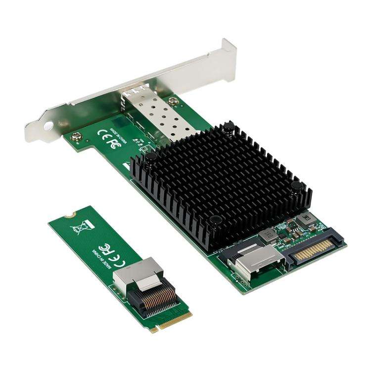 SUNWEIT ST7331 M.2 X520DA1 10GbE Single Optical / SFP+ Server Industrial Network Card