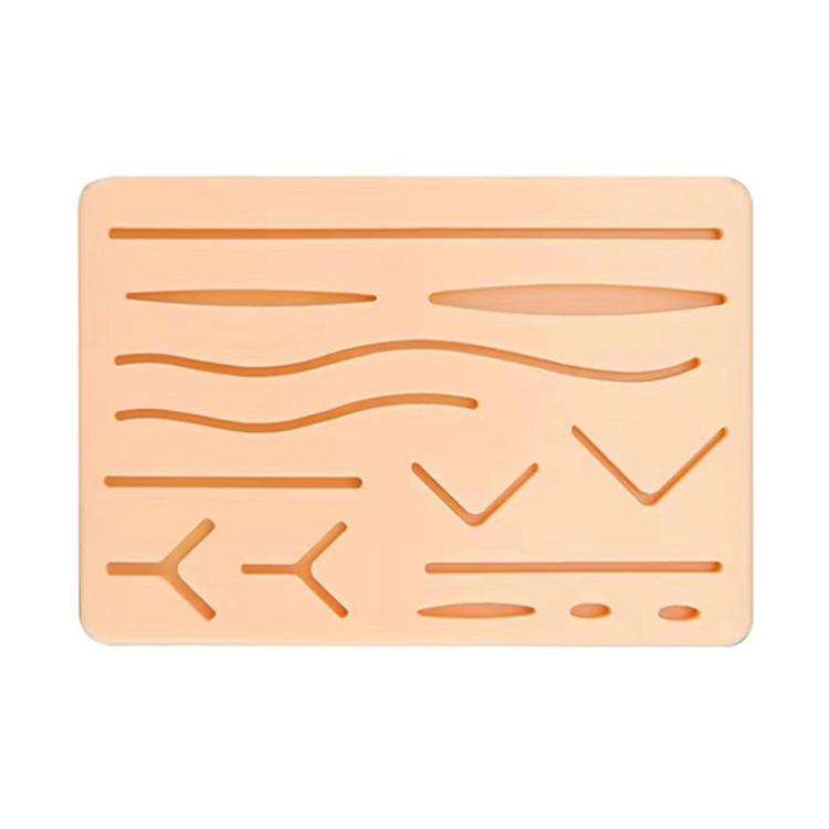 Anti-tear Silicone Wound Suture Training Model Surgical Suture Practice Simulated Skin Silicone Pad