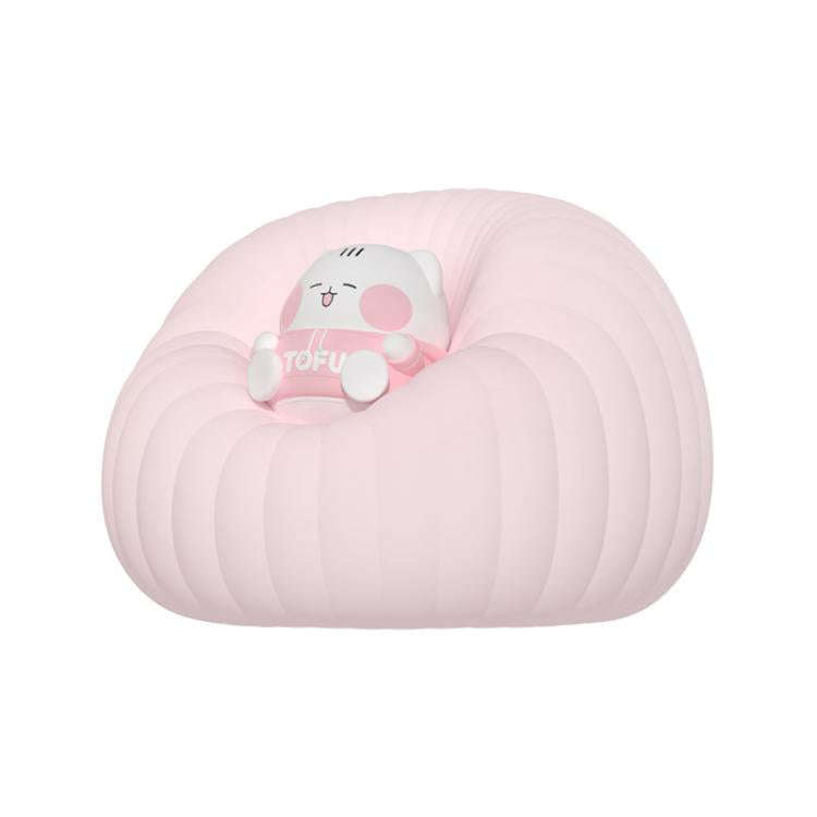 ICARER FAMILY  IF-YD01 Cartoon Silicone Night Light Bedroom Bedside Lamp Baby Feeding Lamp(Pink)