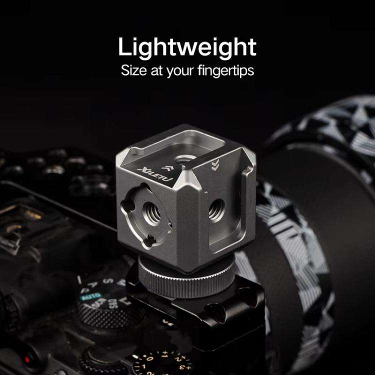 XILETU  XDS-15  Multi-head Cold Shoe Mount Adapter for Camera Flash, Microphone, LED Light