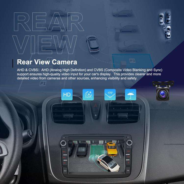 7 inch Horizontal Screen Android Navigation Car Bluetooth MP5 Player, For Renault / Captur / Symb...