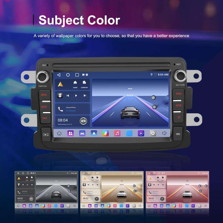 7 inch Horizontal Screen Android Navigation Car Bluetooth MP5 Player, For Renault / Captur / Symb...
