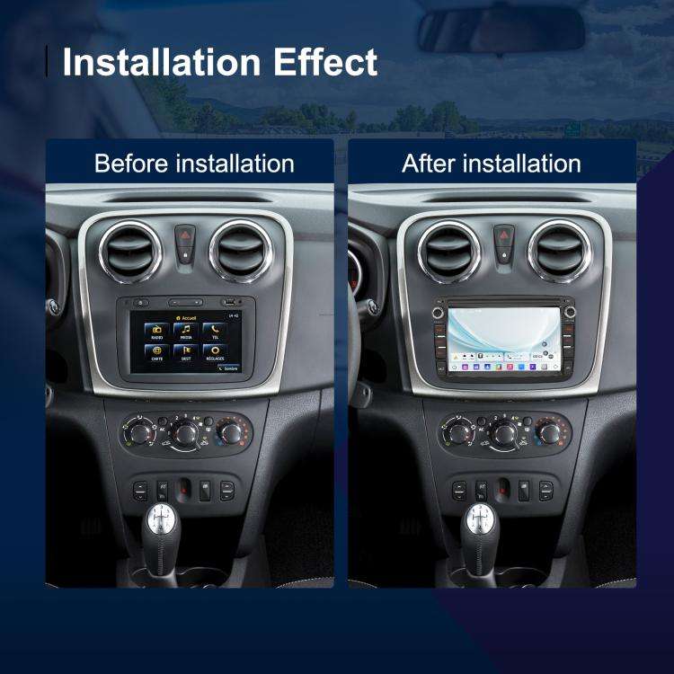 7 inch Horizontal Screen Android Navigation Car Bluetooth MP5 Player, For Renault / Captur / Symb...