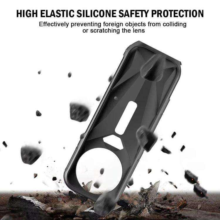 For Insta360 X5 Camera Silicone Case Body Cover Anti-dust and Stain-resistant Protective Shell(Bl...