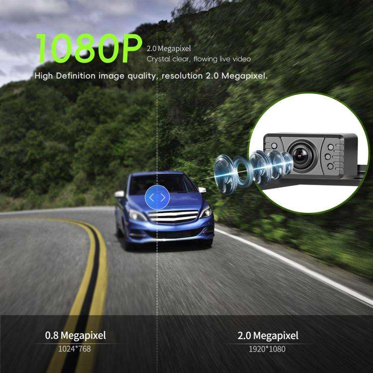 4.3 Inch Reversing Display Digital Wired HD 1 To 1 Set, Spec: Europe