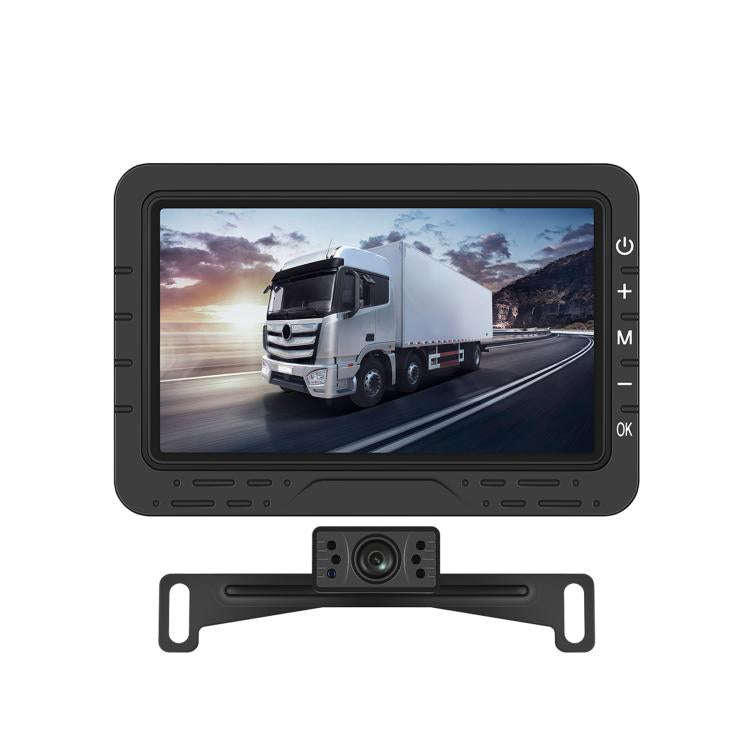4.3 inch Digital Wireless HD 1 To 1 Reversing Display Car Center Control All-in-One Machine, Spec...