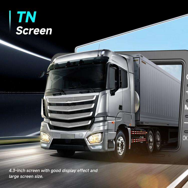 4.3 inch Digital Wireless HD 1 To 1 Reversing Display Car Center Control All-in-One Machine, Spec...