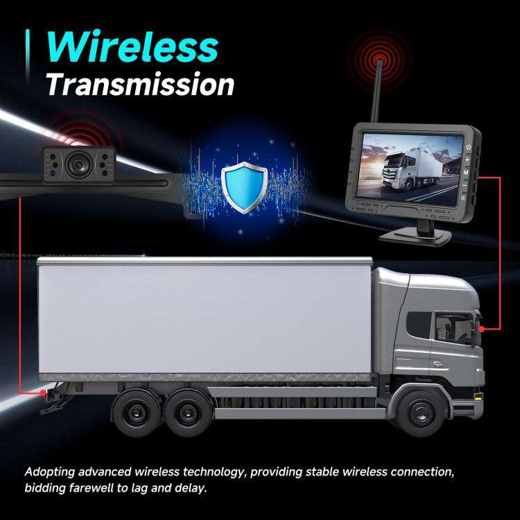 4.3 inch Digital Wireless HD 1 To 1 Reversing Display Car Center Control All-in-One Machine, Spec...