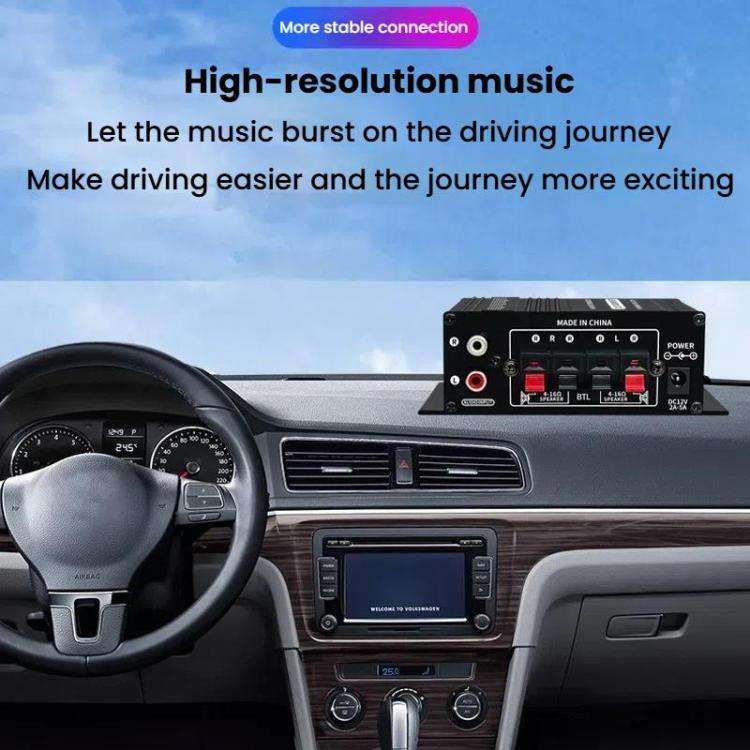 AK270 With DC Line Car Home Stereo Mini Amplifier