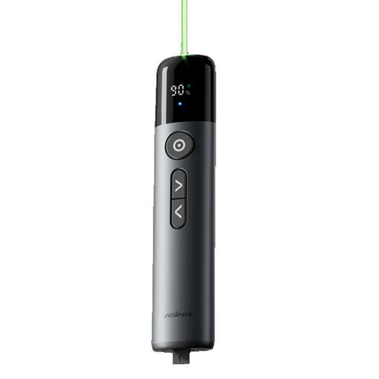 ASiNG A17 Pro Dual Mode Wireless Laser Presentation Pointer - USB/Bluetooth Rechargeable Adjustab...