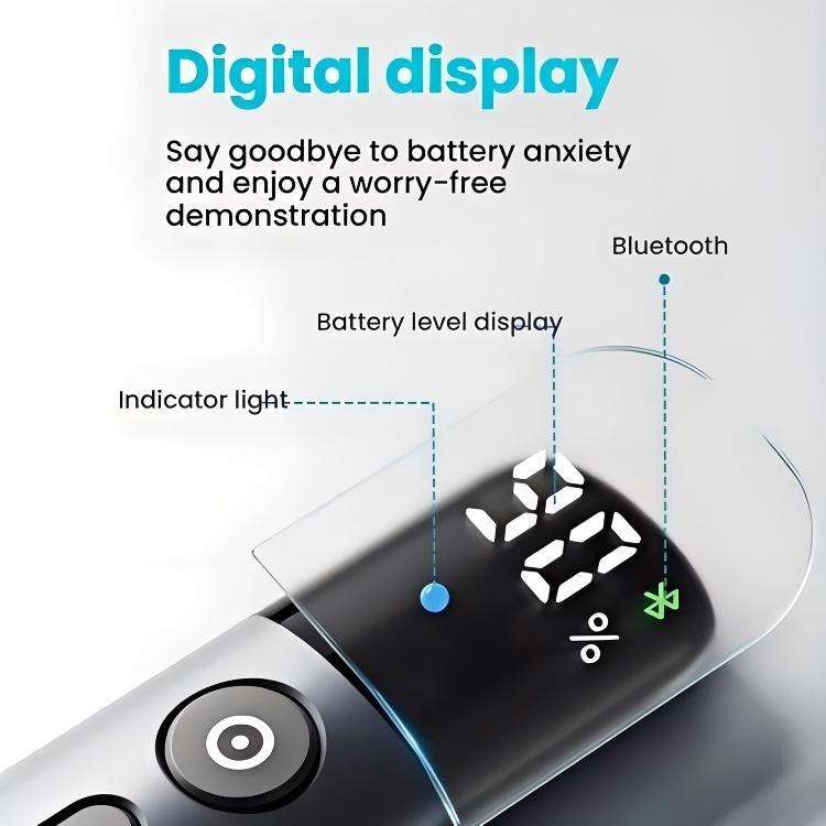 ASiNG A17 Pro Dual Mode Wireless Laser Presentation Pointer - USB/Bluetooth Rechargeable Adjustab...