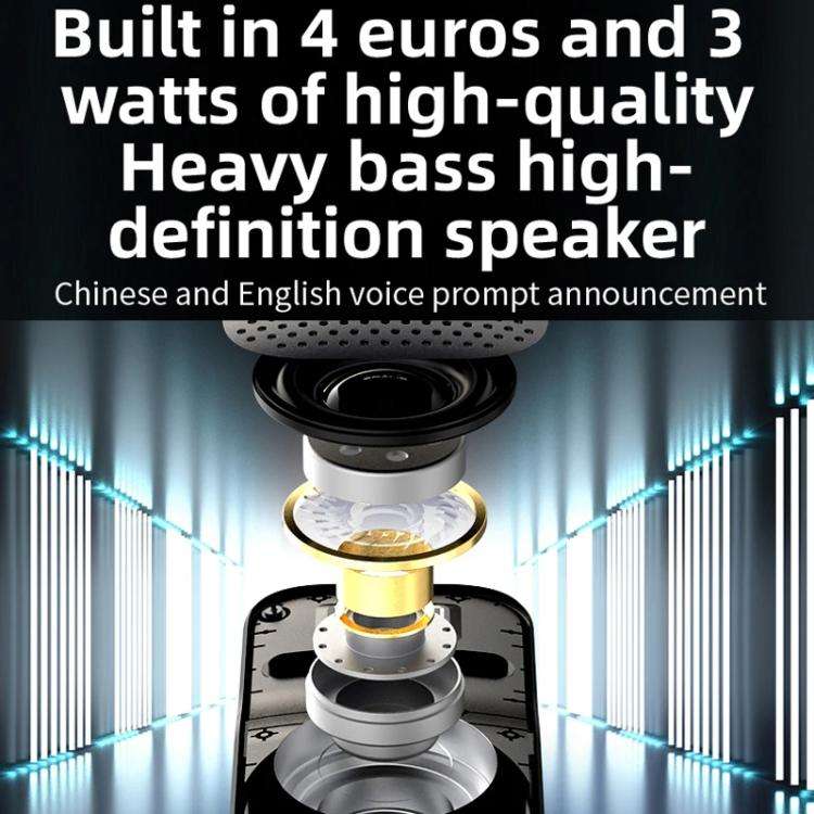 C17 Car Visor Bluetooth Hands Free 1 To 2 Large Volume Car Phone Speaker