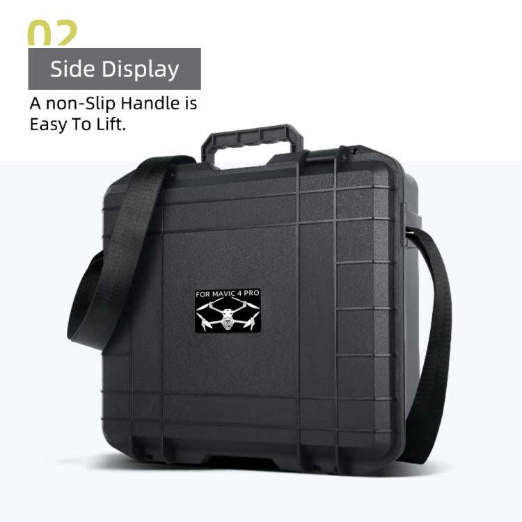 For DJI Mavic 4 Pro Creator Combo RC Pro 2 Explosion-Proof Case Storage Box Suitcase With Shoulde...