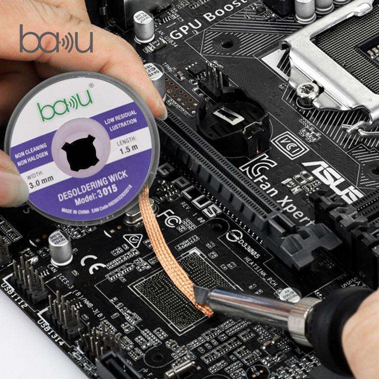 BAKU BK-3015 Solder Wick Remover Desoldering Braid for Electronics Repair