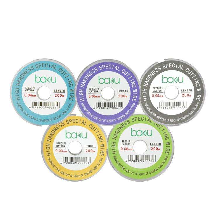BAKU 0.06mm 200m/329ft Carbon Steel Screen Separator Cutting Wire for Smartphone & Tablet LCD Scr...