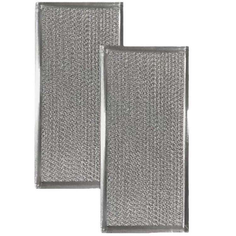 2pcs /Pack W10535950 Microwave Grease Filter Replacement Parts 11 X 6-1/4 Inch