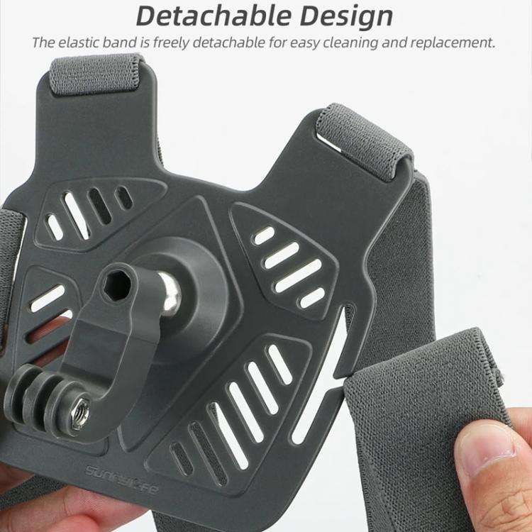 Sunnylife XD742 360 Degree Universal Sports Camera Chest Strap Mount(Gray)