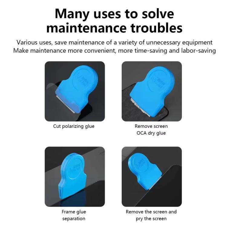 MaAnt M067 Cell Phone Repair ABS Double-sided Blade Fixture