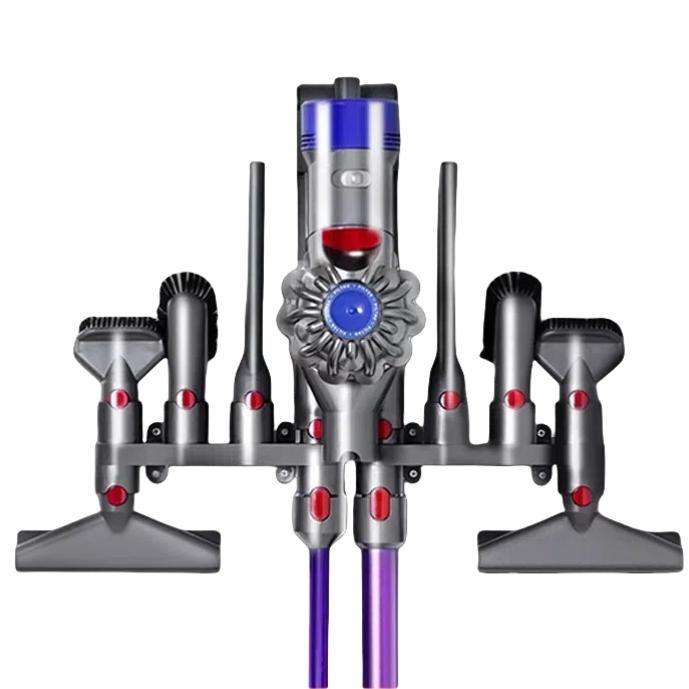 For Dyson V10 Slim Vacuum Cleaner Wall Mount Storage Rack Accessory Holder Holds Up to 10 Attachm...
