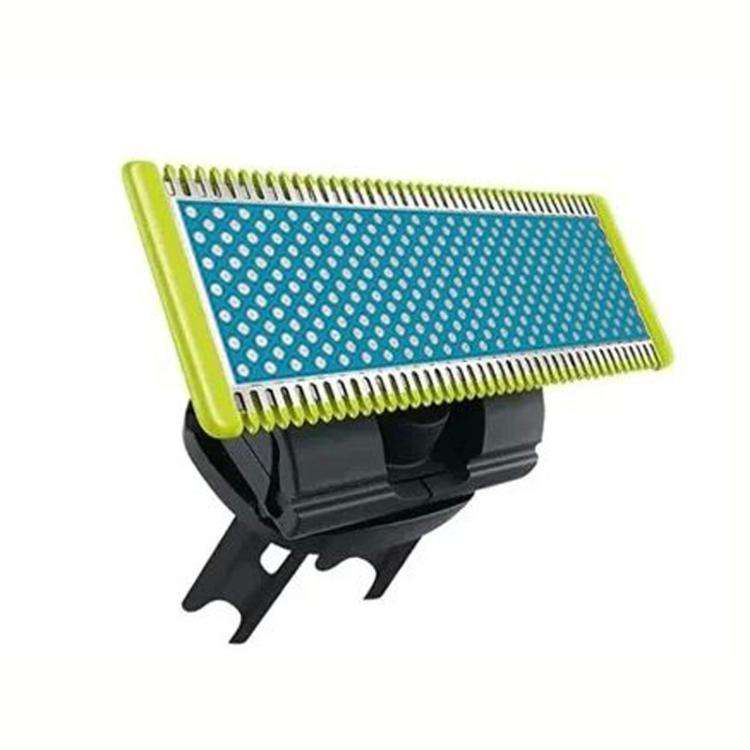 Electric Shaver Heads For Philips OneBlade QP2520 / QP2630 / QP6510 / QP210, Style: Blue T