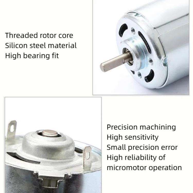 24V 10000RPM 795 Dual Ball DC Motor Juicer Pump High Torque Motor