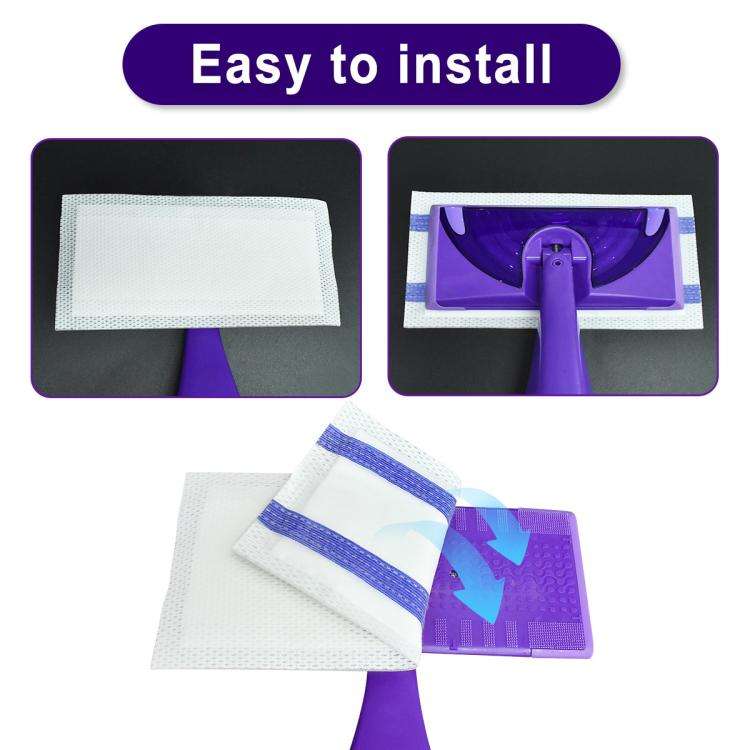 3pcs /Pack Disposable Mopping Pads For Swiffer WetJet Heavy Duty Cleaning, Multi-Surface, Streak-...