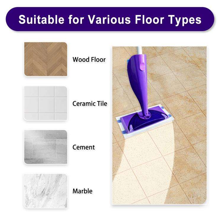 3pcs /Pack Disposable Mopping Pads For Swiffer WetJet Heavy Duty Cleaning, Multi-Surface, Streak-...