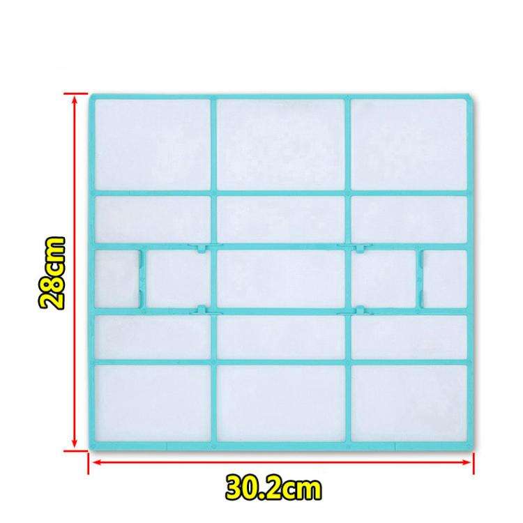 30.2x28cm Filter Mesh For Midea Air Conditioner Replacement 1/1.5/2 HP Wall-Mounted Indoor Units
