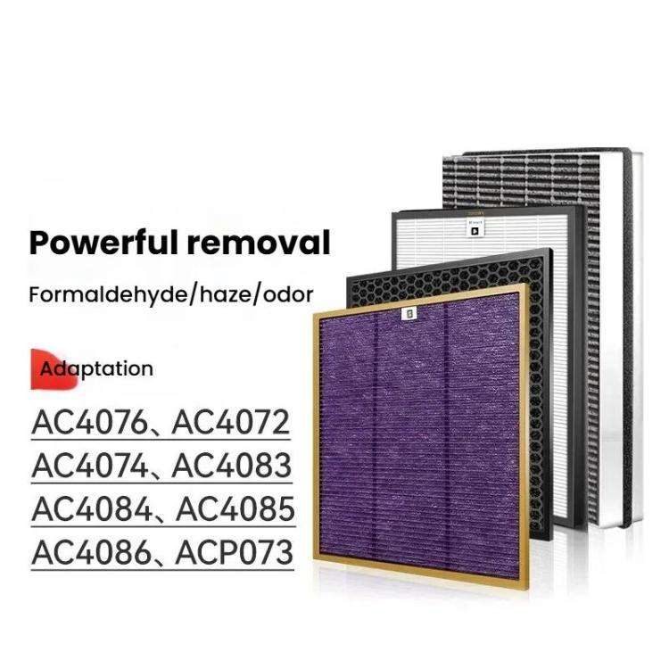 Air Purifier Filter For Philips AC4076 AC4072 AC4074 AC4083 AC4084 AC4085 AC4086 ACP073, Spec: Up...