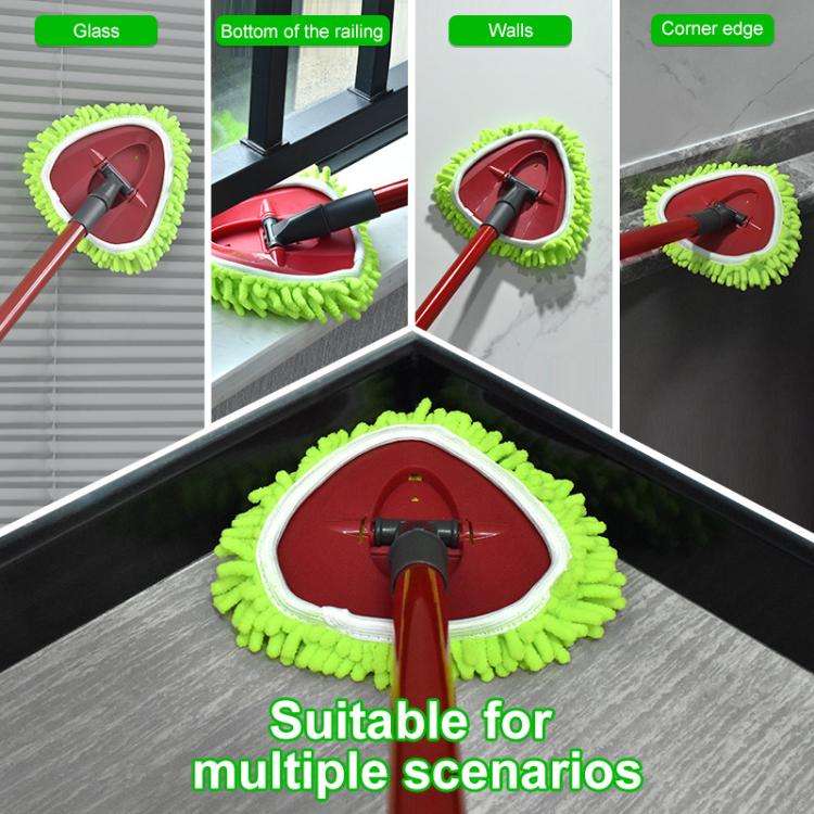 3pcs /Pack Mop Pads For O-Cedar EasyWring 1-Tank System Replacement Parts(Green)