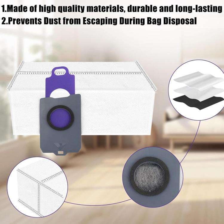 For NARWAL Xiaoyao 001 / 001 Max Dust Bag Sweeping Robot Accessories