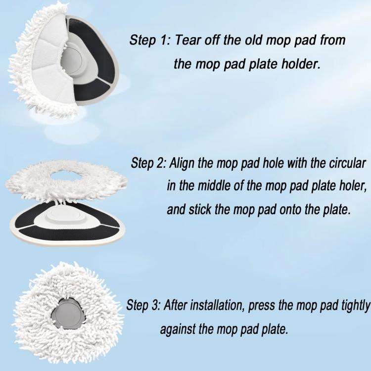 For NARWAL Xiaoyao 001 / J4 / J4 Lite / J3 / J2 / J1 Mopping Module Sweeping Robot Accessories