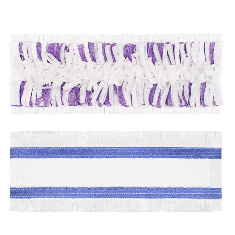 2pcs /Pack Disposable Mop Pad Refills For Swiffer PowerMop Floor Cleaning Replacement(Purple)