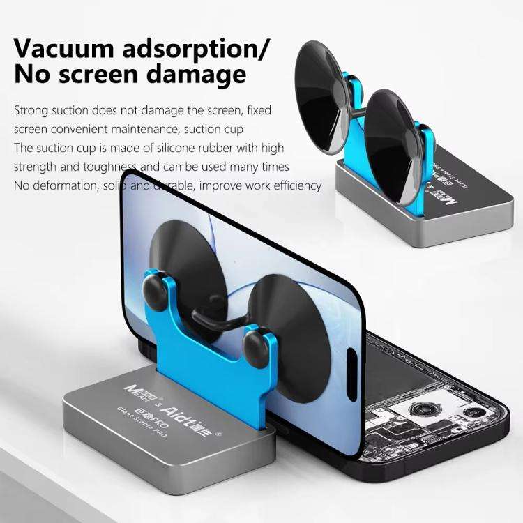 MaAnt Giant Stable PRO Cell Phone Repair Screen Supporter Suction Cup Light Fixed Back Cover