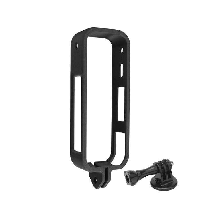 For Insta360 X5 360 Camera CQT Expandable Protective Cage Shockproof Case Vertical Black