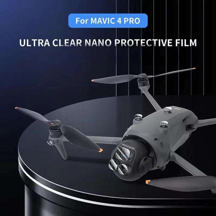 CQT Nano Coating Protective Film for DJI Mavic 4 Pro Lens & Sensor Screen Protector with Hot Air ...